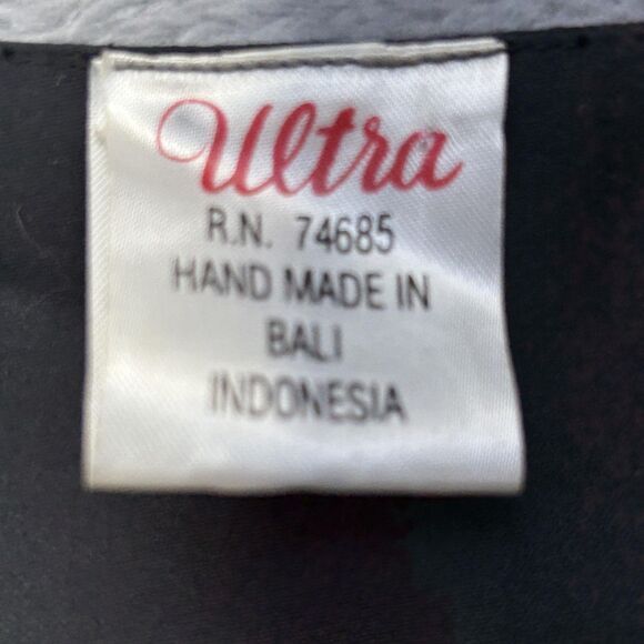 Vintage World Cup Vest Mens XXL Soccer Sequin Bling Red Flag Stars Patriotic 2XL - Picture 3 of 10